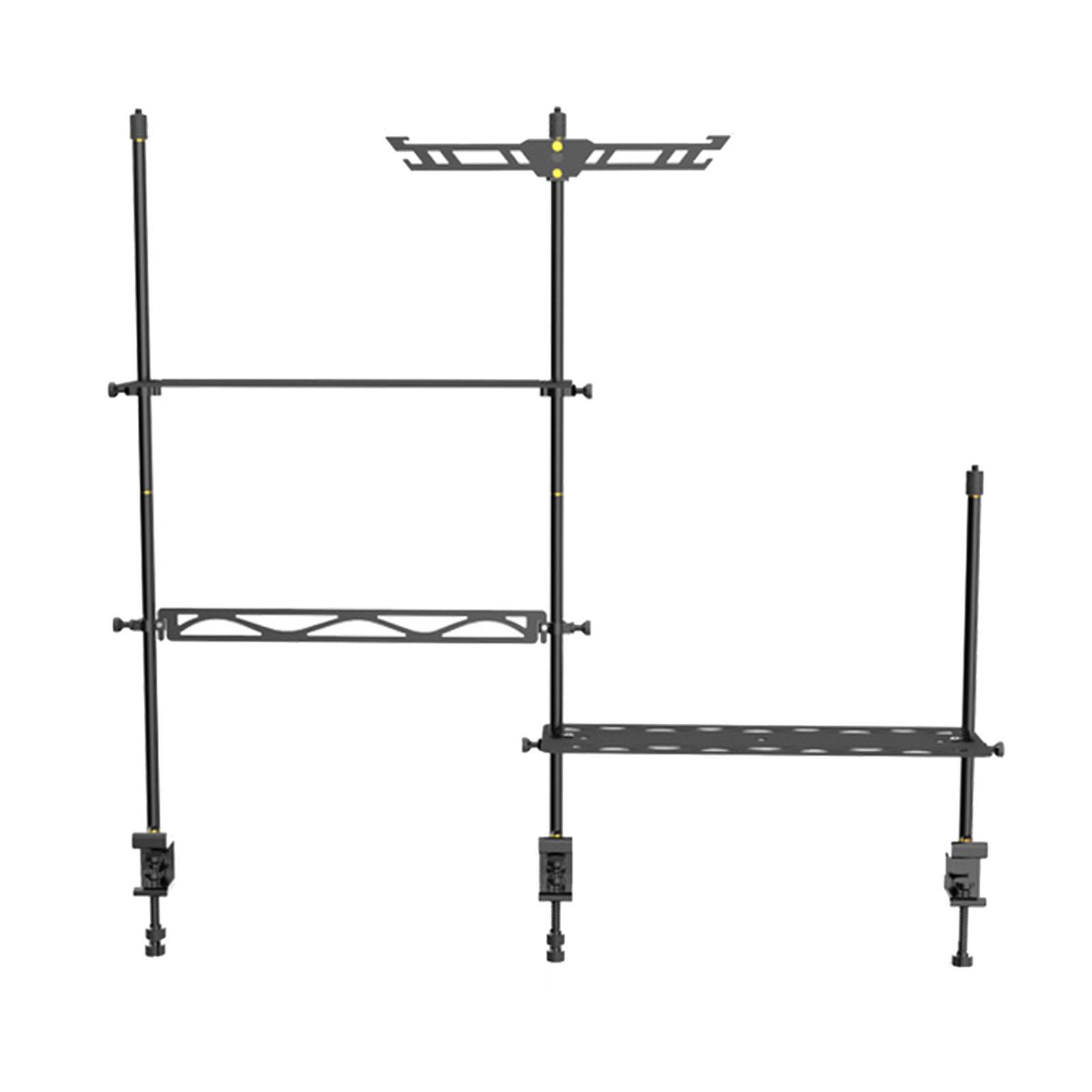 Portable Camping Lantern Stand  Cookware Hanging Rack for Outdoor