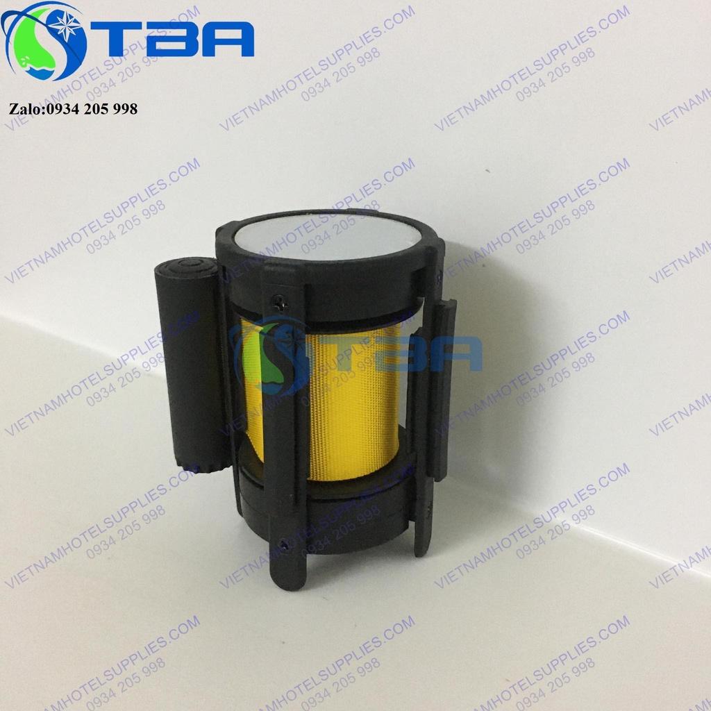 Đầu dây căng trụ chắn 3m màu vàng thay thế cho trụ chắn inox cao cấp