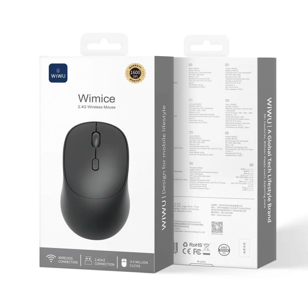 CHUỘT KHÔNG DÂY WM112 WIMICE WIWU
