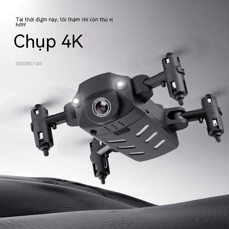 KK8 mini gấp máy bay không người lái 4k, máy bay điều khiển từ xa của quad