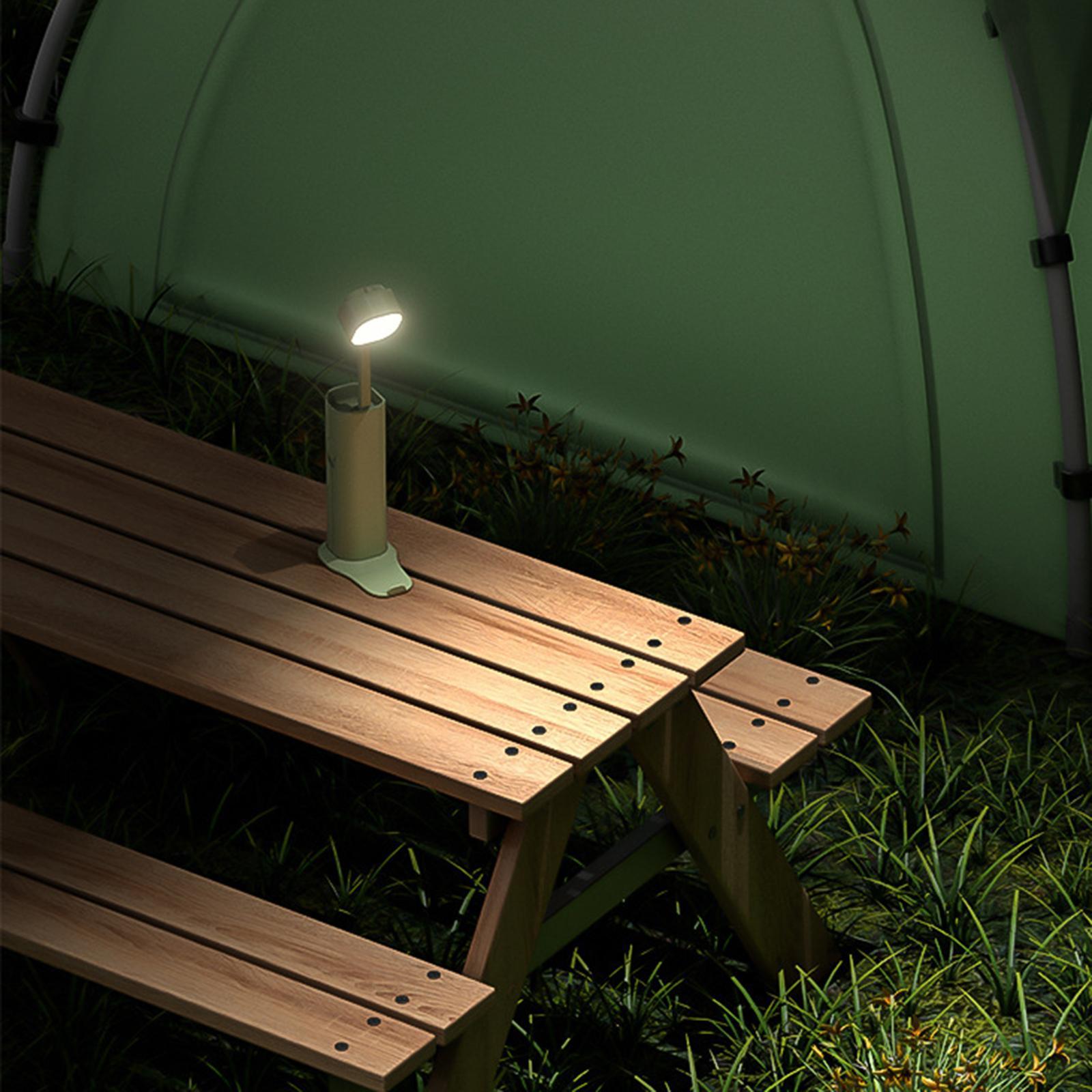 Cordless Rechargeable Table Lamp Desk Lamp Multifunctional Green