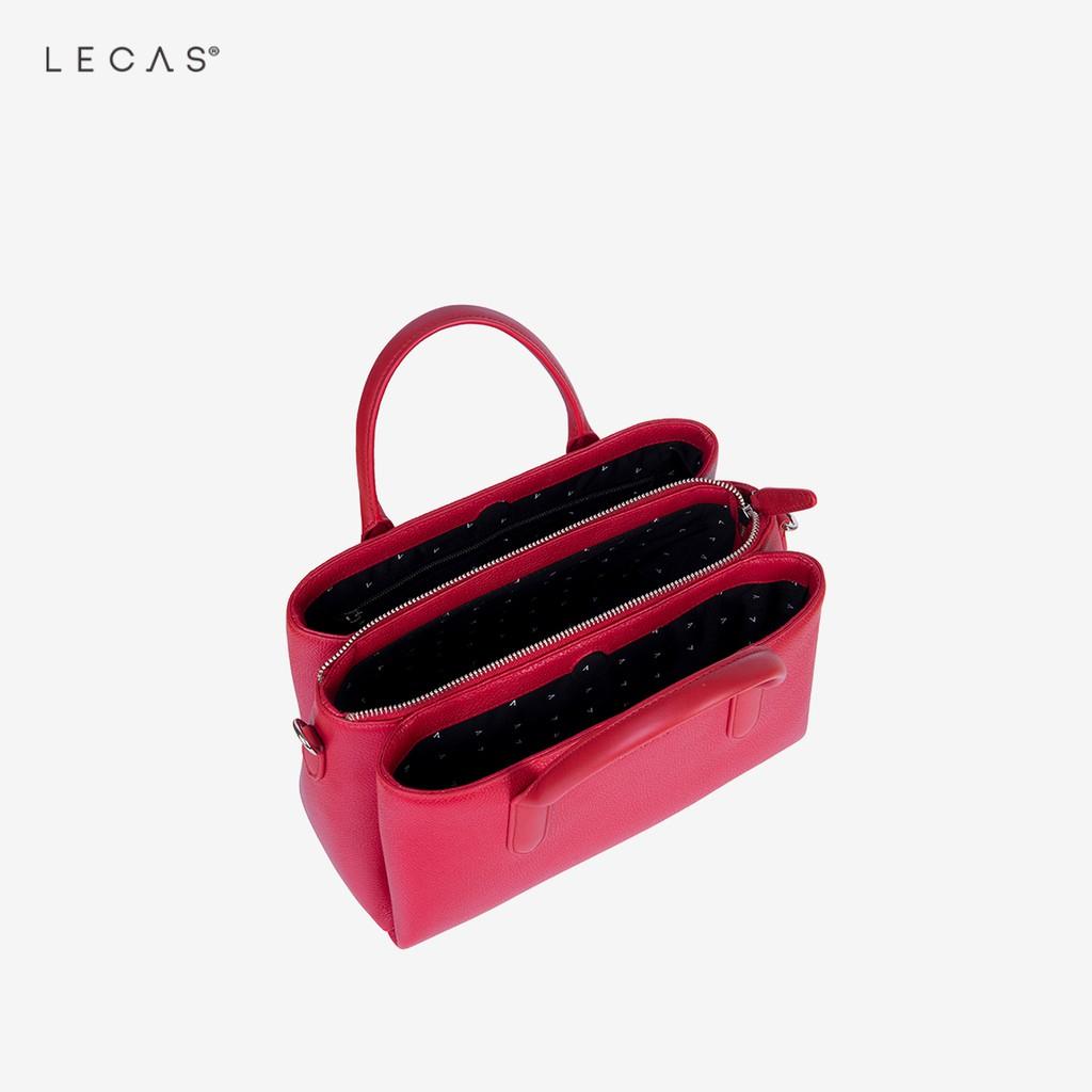 Túi Xách Tay Nữ Da Thật LECAS 3 Ngăn, Có Dây Đeo Chéo 2 Size WINDY