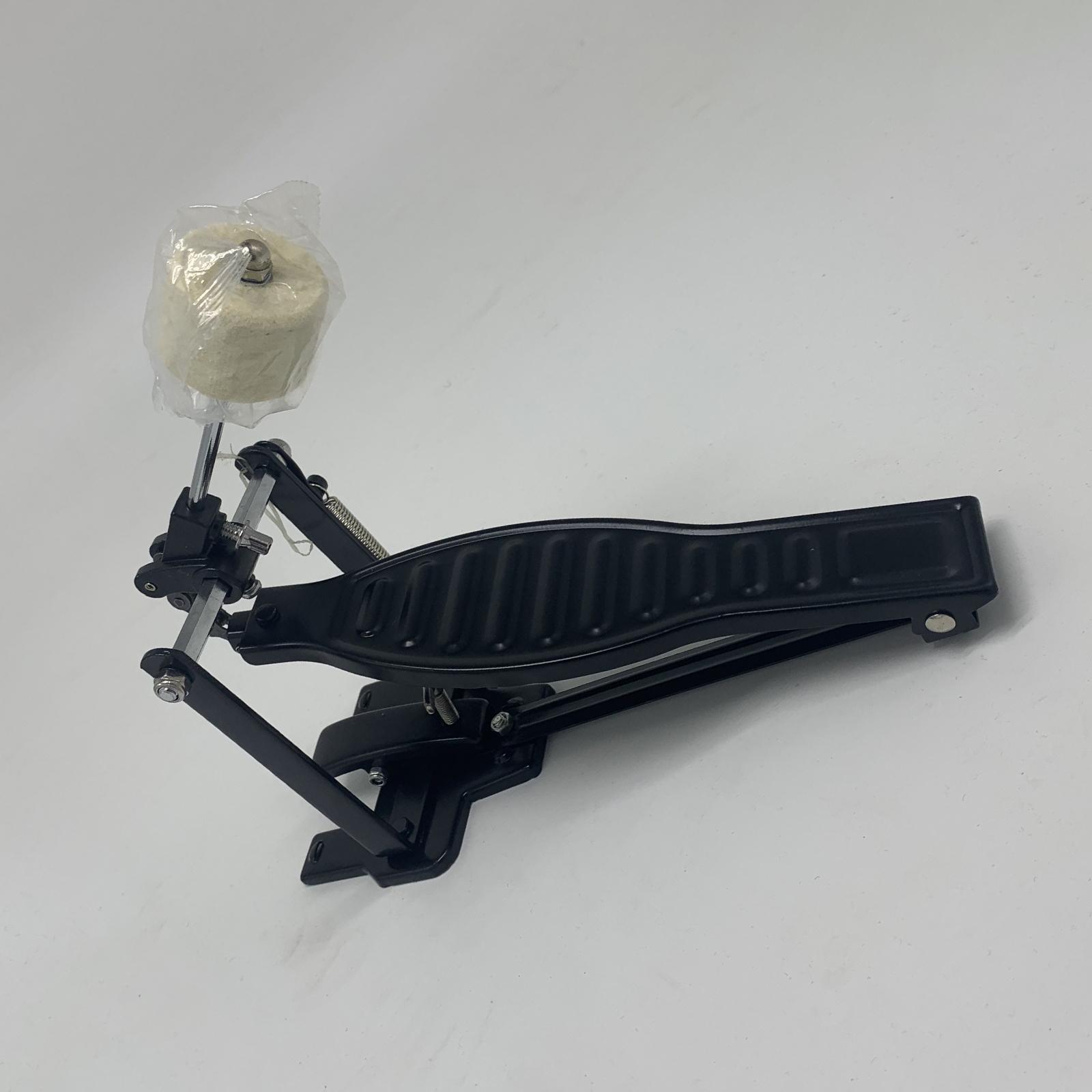 Durable Economy Single Foot Pedal Wool Drum Beater Single Chain Drive Black