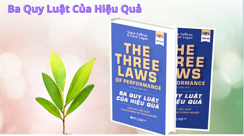 Ba Quy Luật Của Hiệu Quả (Tái Bản 2023) - Steve Zaffron, Dave Logan