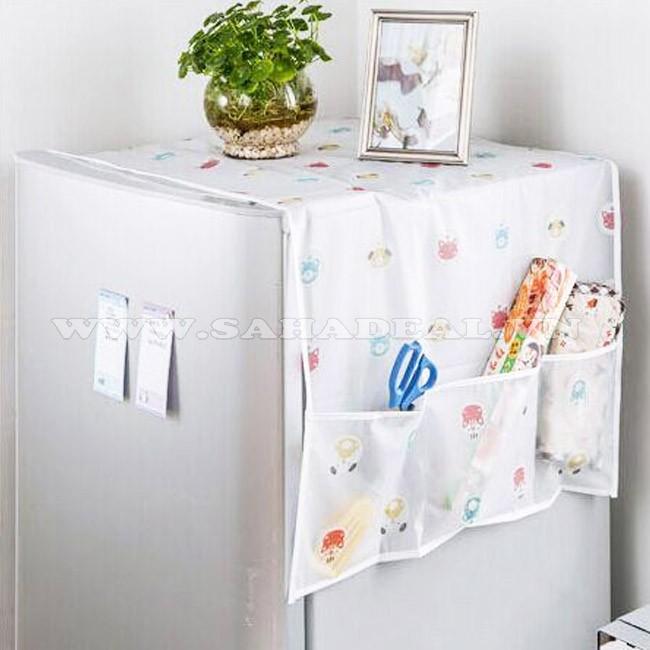 Tấm Phủ Tủ Lạnh/ Che Tủ Lạnh Chống Thấm Nước, Đựng Đồ Tiện Dụng 1167 Tiện Ích Việt Nam 99