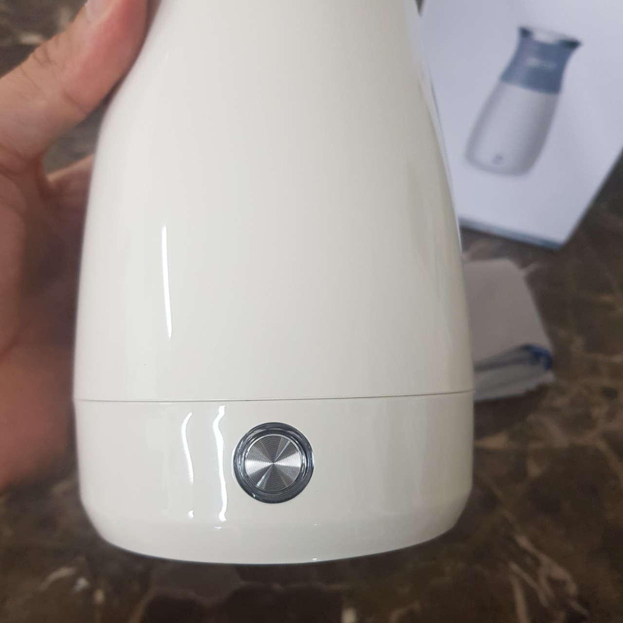 Bình đun nước siêu tốc kiêm giữ nhiệt Morphy Richards MR6090, dung tích 400ml, công suất 700W - Hàng chính hãng, bảo hành 24 tháng