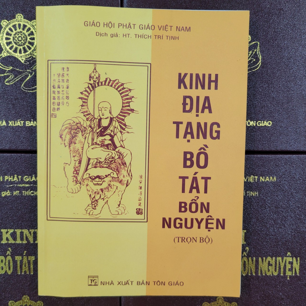 Sách - Kinh Địa Tạng Bồ Tát Bổn Nguyện Bìa Da,Bìa Thường