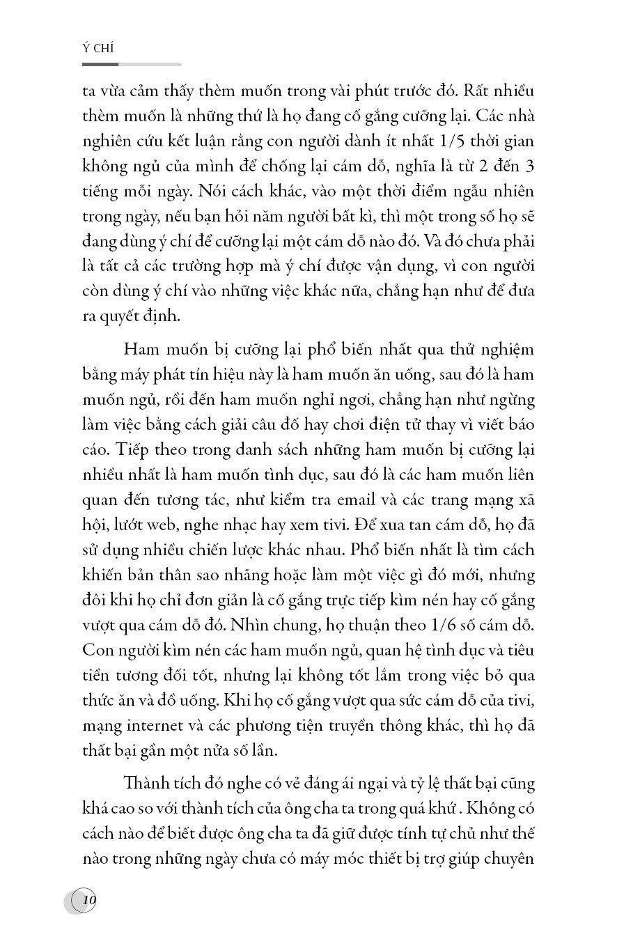 Ý Chí - Hành Trình Tái Khám Phá Sức Mạnh Lớn Nhất Của Con Người - ảnh 6