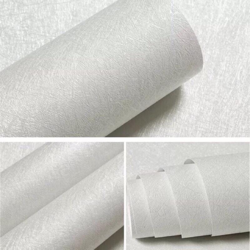 5m giấy dán tường sẵn keo vân xước khổ 60cm