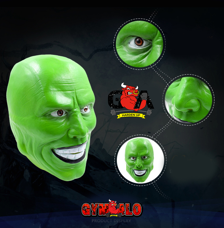 Mặt Nạ xấu xí xanh/Siêu phẩm hóa trang, troll,...