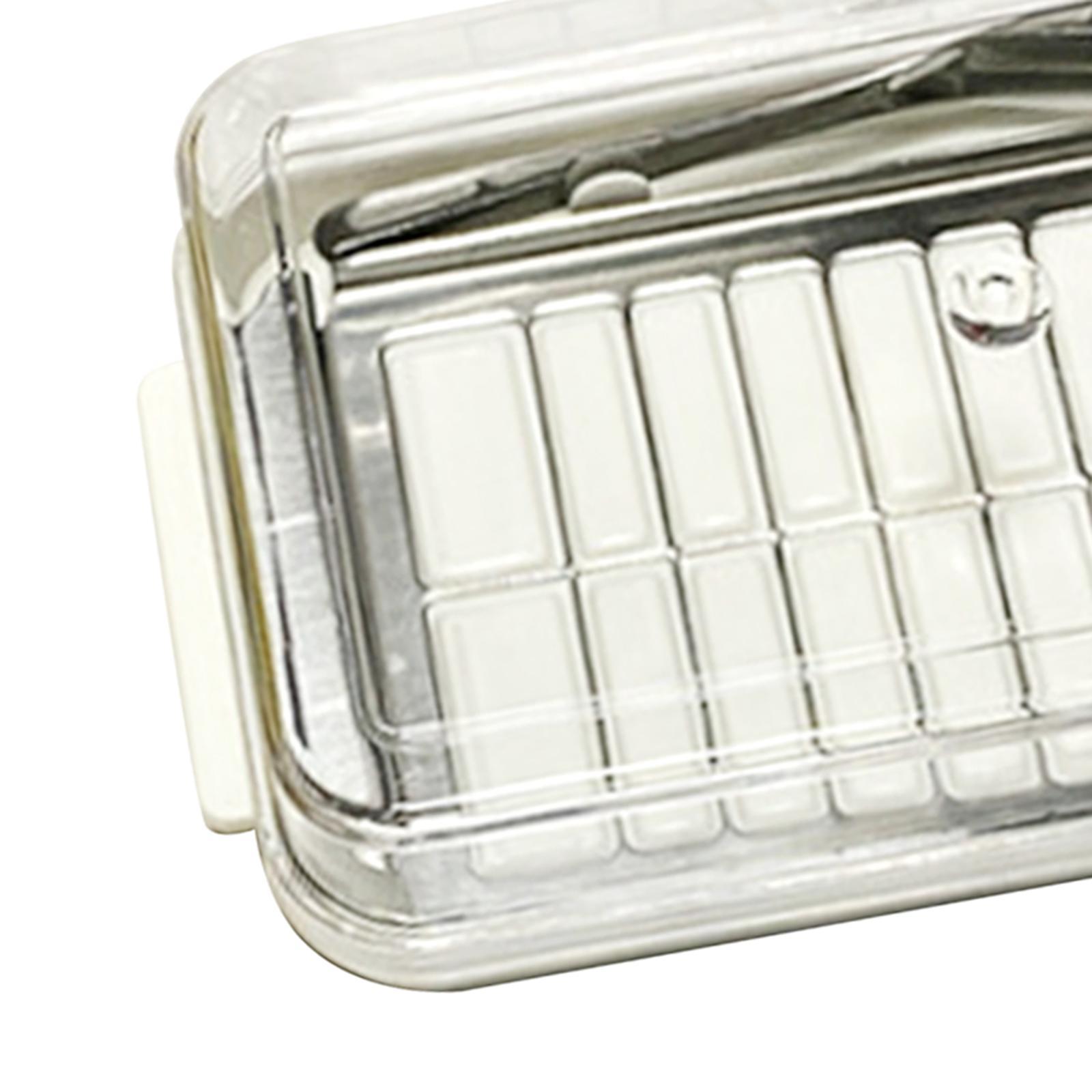 Butter  with Lid Butter Dish Container for Camping Home Countertop