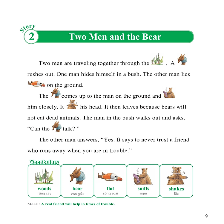 Learn English With Fables 1 - Học Tiếng Anh Qua Truyện Ngụ Ngôn - Tập