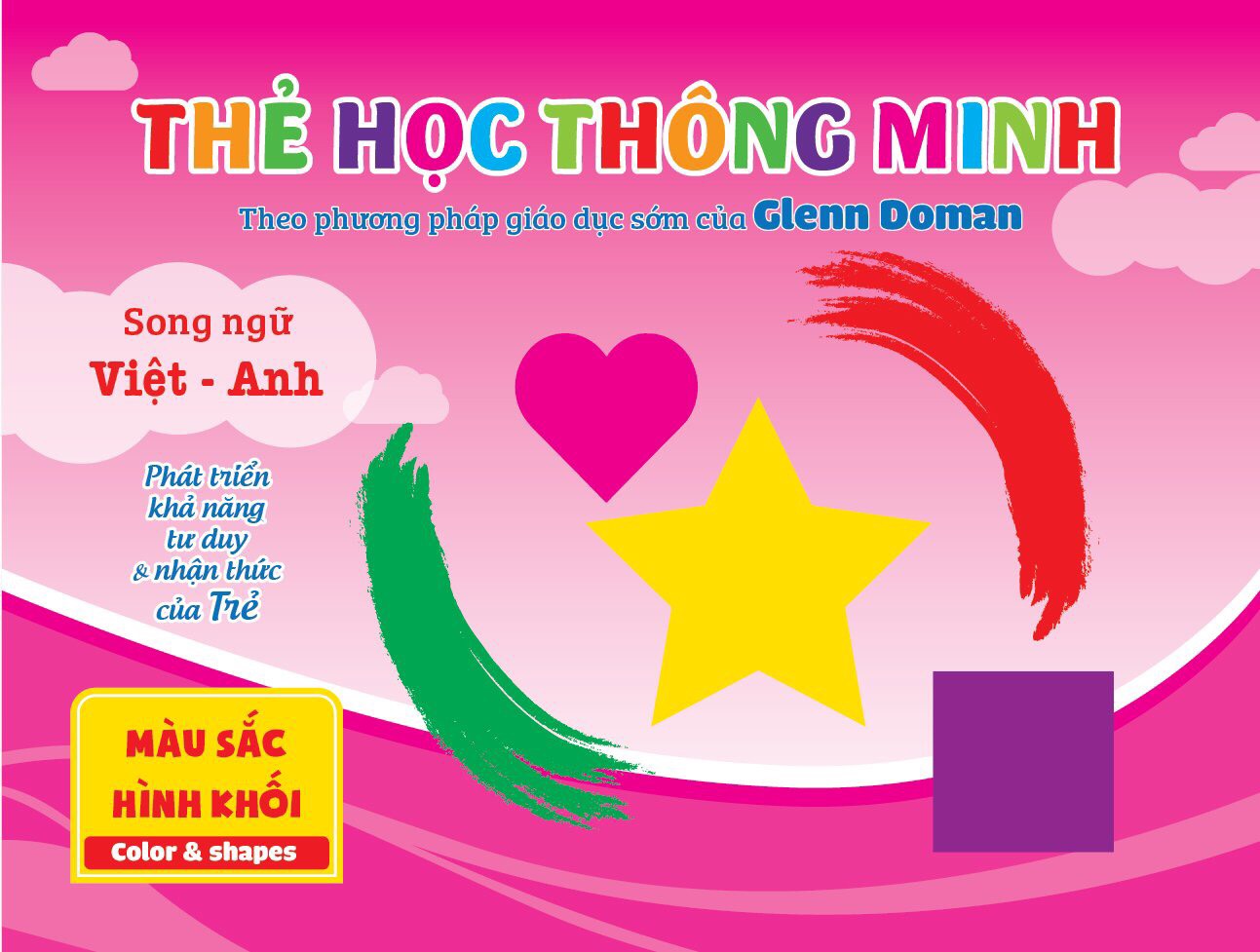 Flashcard cho bé theo phương pháp Glenn Doman - Bộ thẻ học thông minh