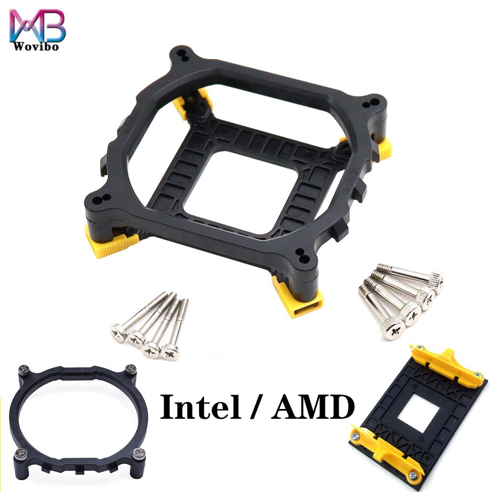 Quạt Tản Nhiệt CPU Giá Đỡ Cho Bo Mạch Chủ Máy Tính LGA 775 1150 1151 1155 1156 1366 2011 B75 X79 X99 Ổ Cắm Tản Nhiệt Giá Đỡ
