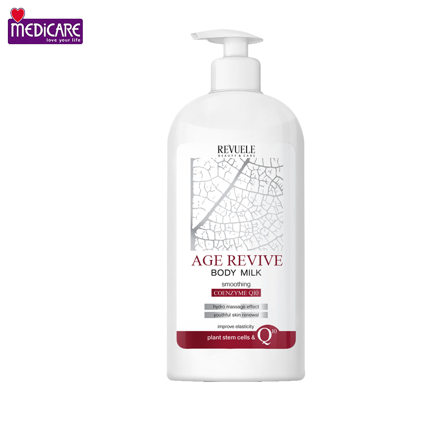 0126032 Sữa dưỡng thể REVUELE AgeRevive Q10 400ml