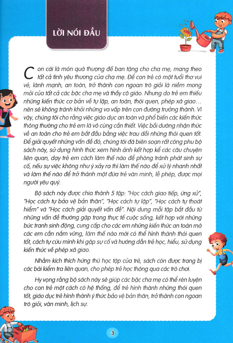 Kỹ Năng Sống Giúp Trẻ Phát Triển - Học Cách Tự Bảo Vệ Bản Thân _VT