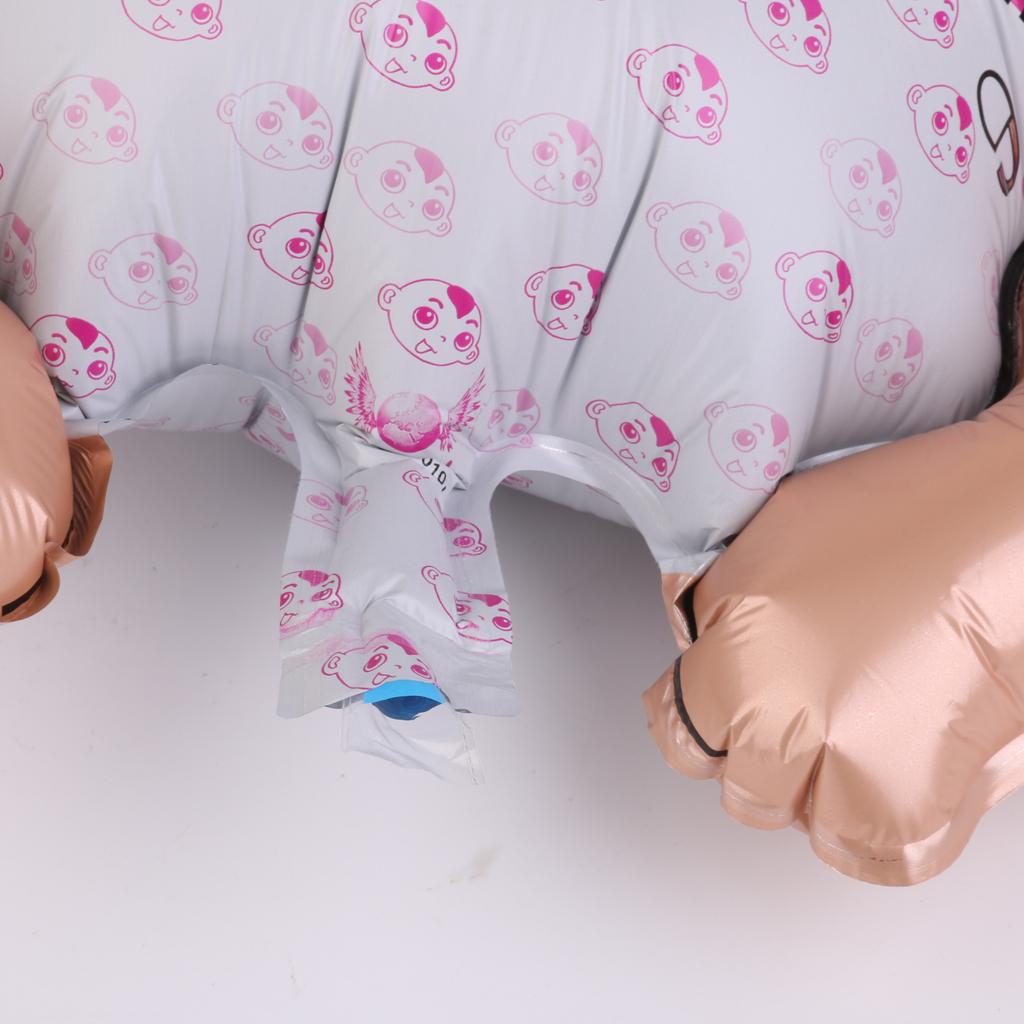 Aluminum Foil Baby Girl Shape Balloon for Baby Shower Christening Birthday