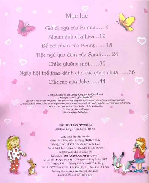 5 Phút Đọc Truyện Cùng Con Yêu - Những Câu Chuyện Thú Vị Dành Cho Bé Gái- 7 Câu Chuyện Mộng Mơ Để Cùng Bé Sẻ Chia