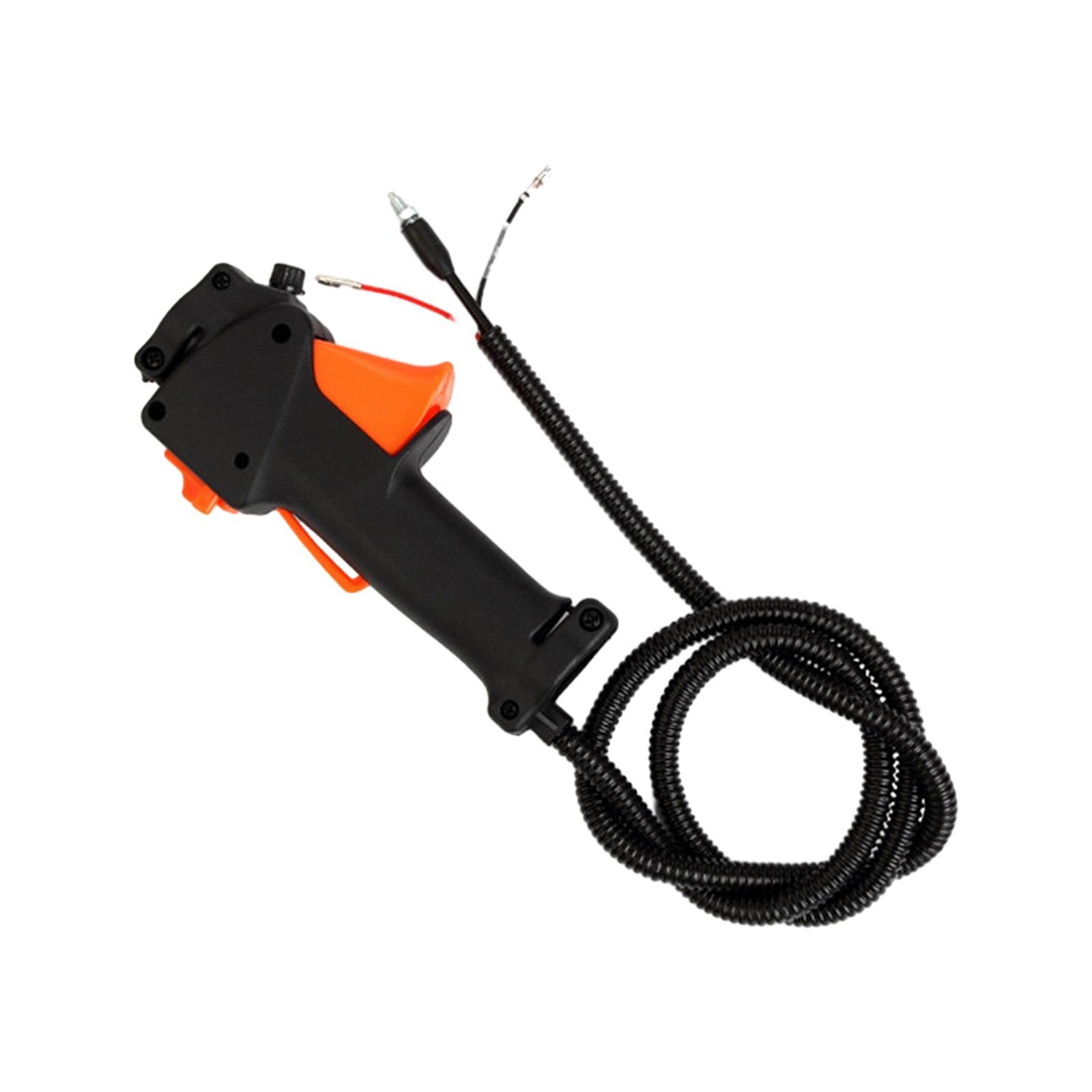Brush Cutter Strimmer Handle Switch Throttle Cable for Backpack Grass Cutter