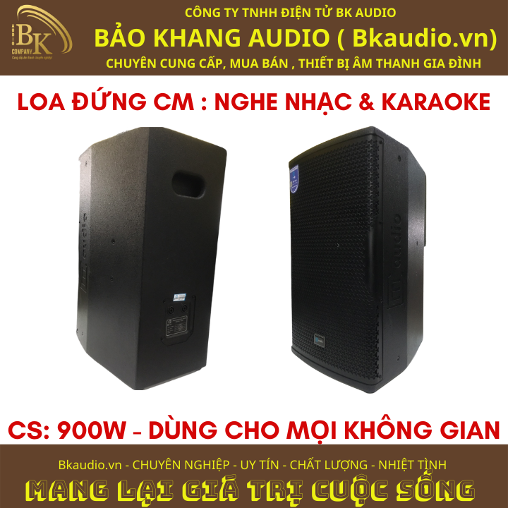 Loa đứng nghe nhạc và karaoke - loa công suất