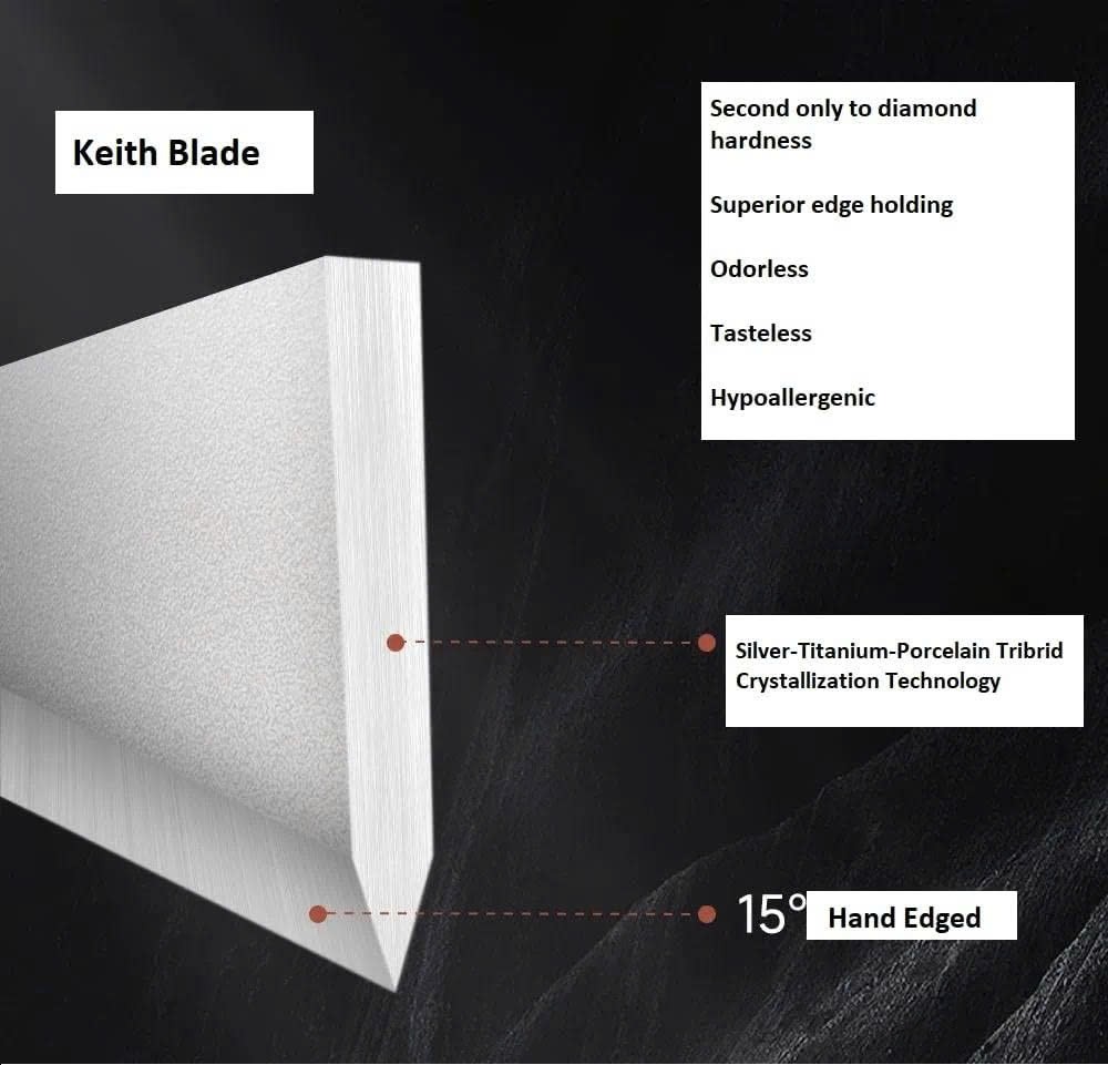 Dao bếp siêu nhẹ Titanium Keith Ti8742