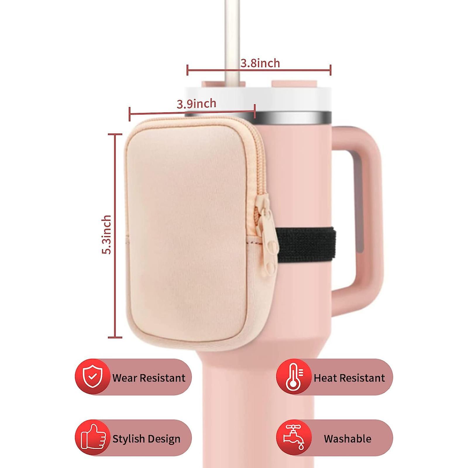 Tumbler Pouch Armband Bag Anti Slip Water Bottle Pouch for Women Men Camping