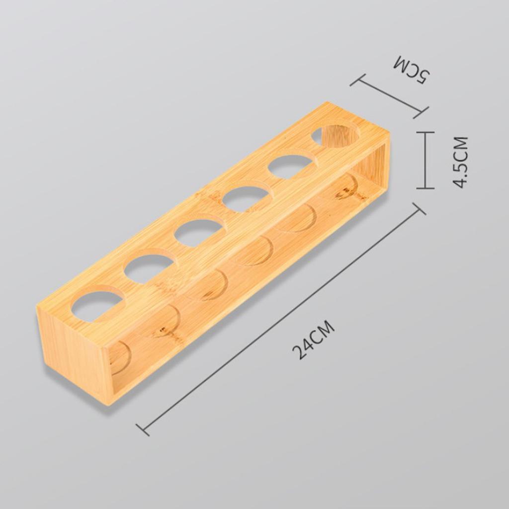 6/24 Grids Nail  Essential Oil Storage Box for Storage Presentation 6 grid