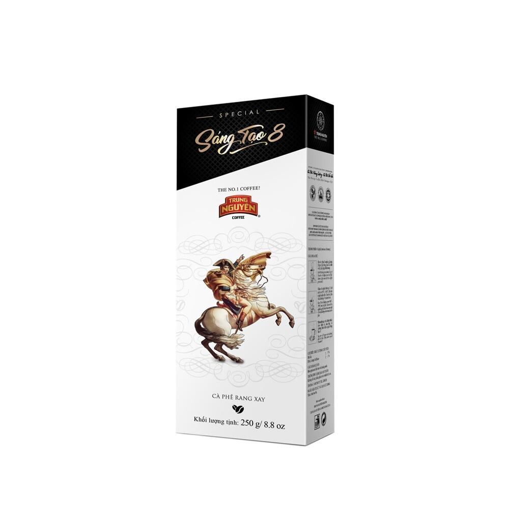 Cà phê Sáng Tạo 8 Trung Nguyên Legend - Rang Xay Hộp 250gr