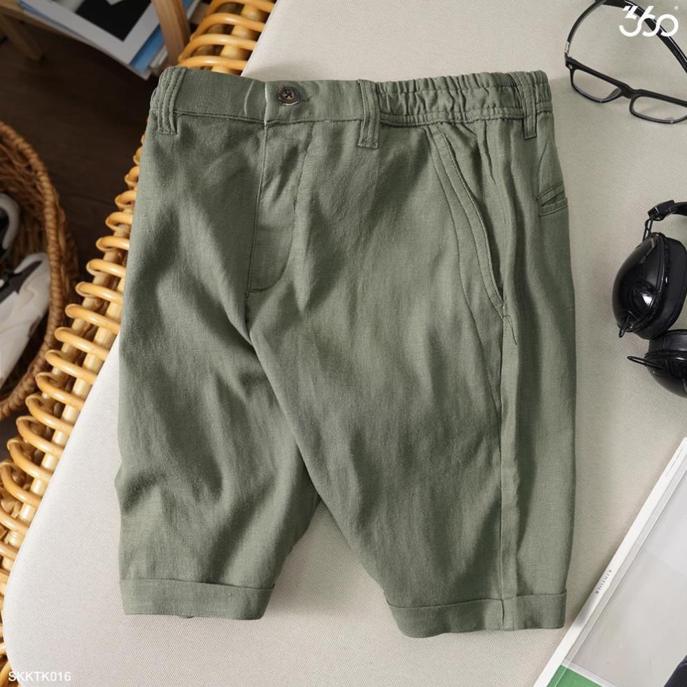 Sale Quần sooc kaki nam 360 BOUTIQUE quần short vải - SKKTK016
