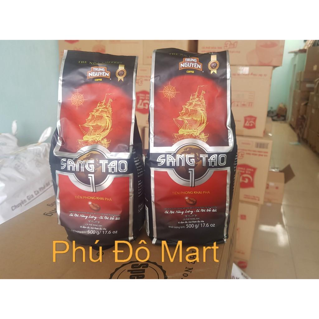 Cà Phê Rang Xay Trung Nguyên Sáng Tạo 1 _ Loại Gói 500g