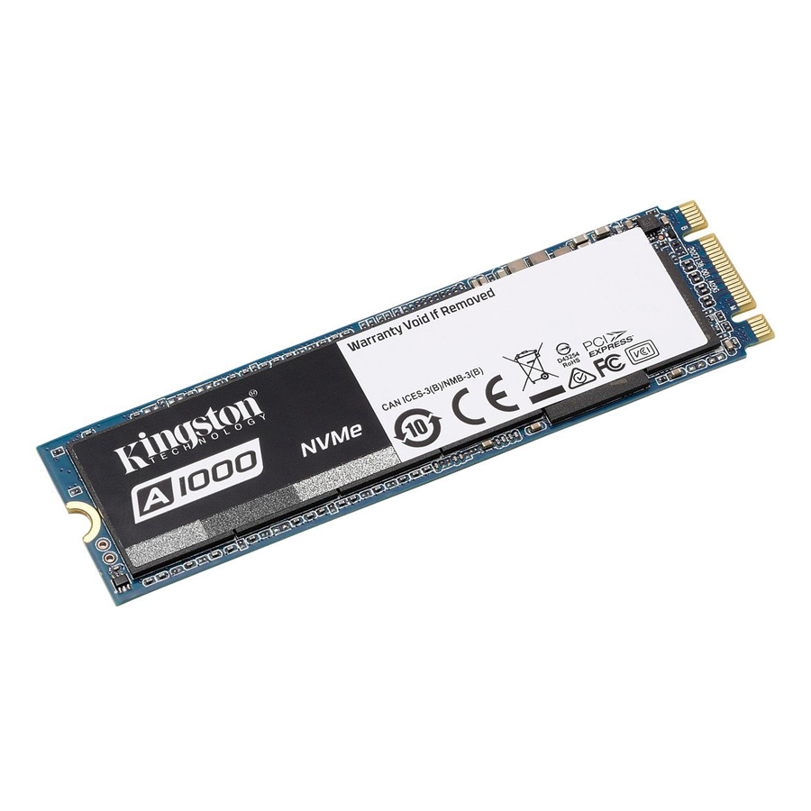 Ổ Cứng SSD Kingston 960GB Digital A1000 PCIe NVMe High Performance M.2 2280 SA1000M8/960G - Hàng Chính Hãng