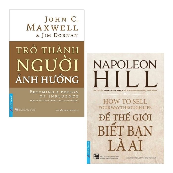 Sách - Combo 2 cuốn: Trở Thành Người Ảnh Hưởng + Để Thế Giới Biết Bạn Là Ai