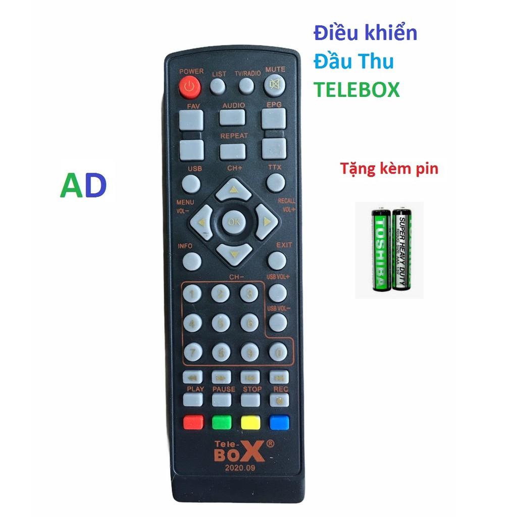 điều khiển cho đầu thu TELEBOX chất lượng cao-remote đầu truyền hình telebox