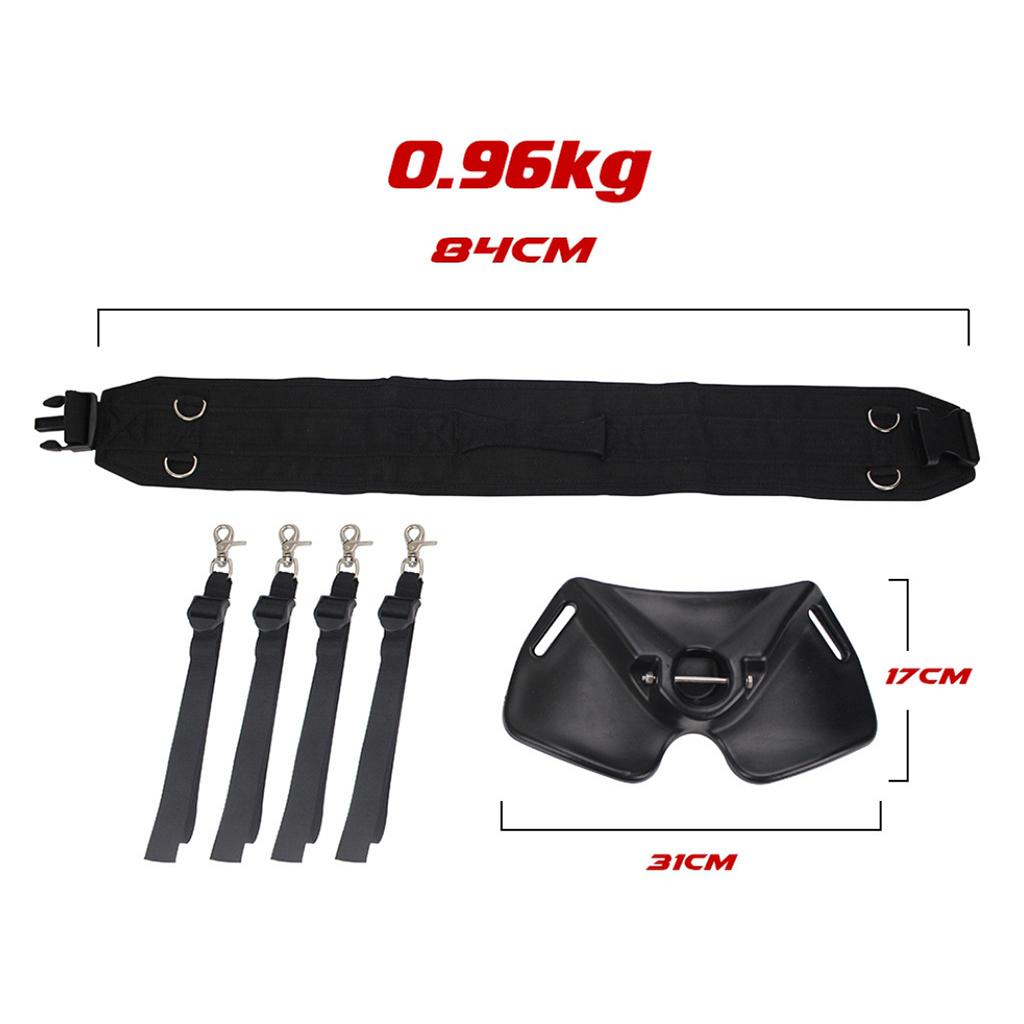 Fishing Fighting Belt Harness Waist Gimbal Rod Holder Sea Offshore
