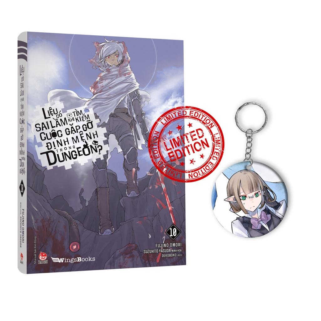Liệu Có Sai Lầm Khi Tìm Kiếm Cuộc Gặp Gỡ Định Mệnh Trong Dungeon? – Tập 10 (Bản giới hạn) - Bản Quyền