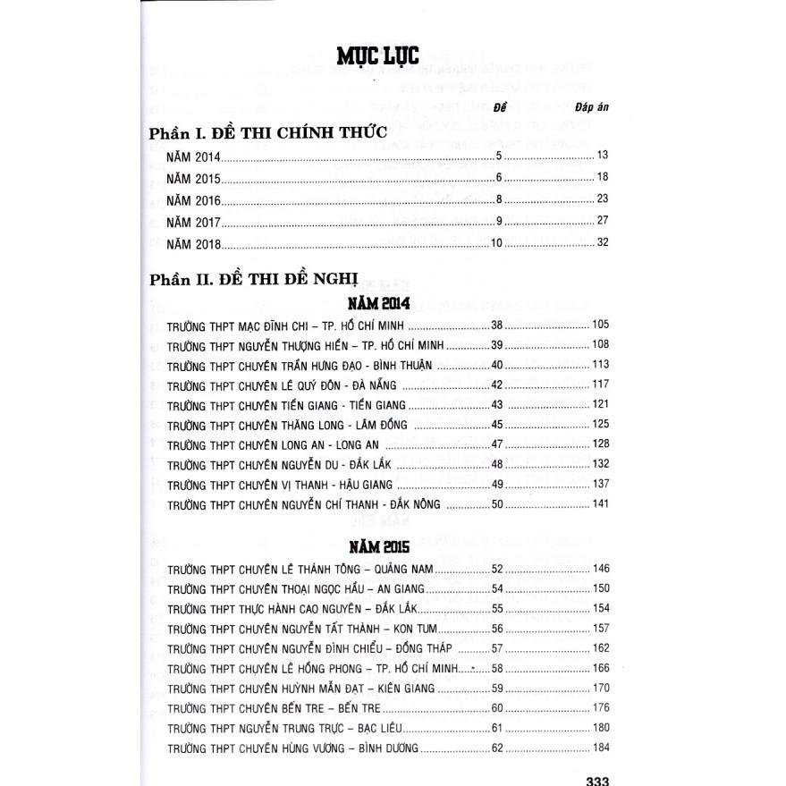 Sách - Tổng tập đề thi Olympic 30 tháng 4 Địa lý 10 (2014 - 2018)