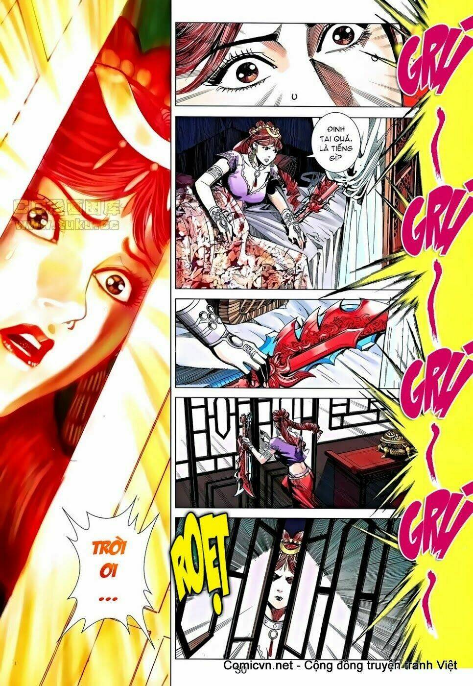 thiên tử truyền kỳ 8 - thương thiên bá hoàng chapter 37 29