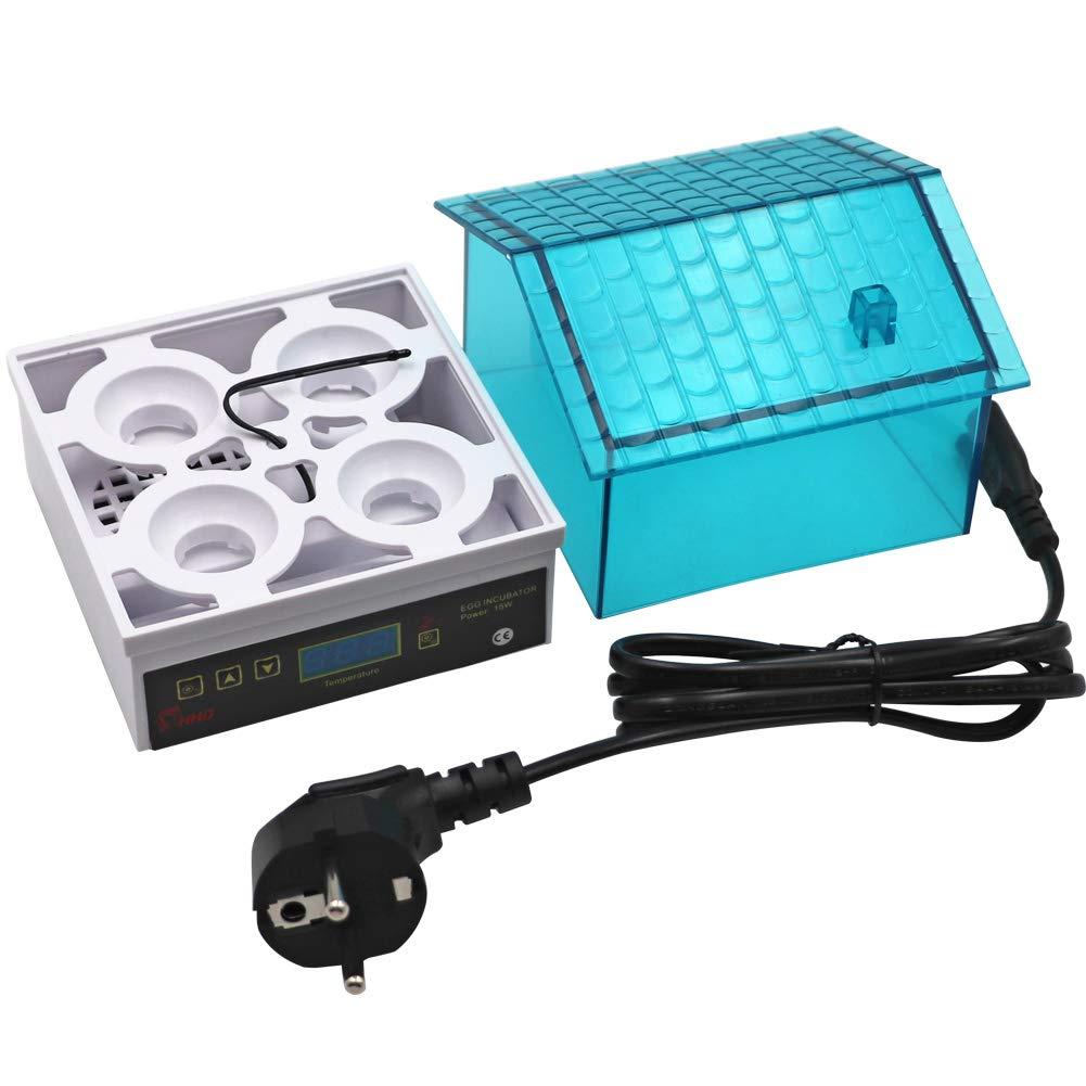 Máy Ấp 4 Trứng Máy Ấp Trứng Tự Động Kỹ Thuật Số Mini Máy Ấp Trứng Tự Động 4 Trứng Ấp Máy Ấp Gia Cầm Gia Cầm Cho Gà