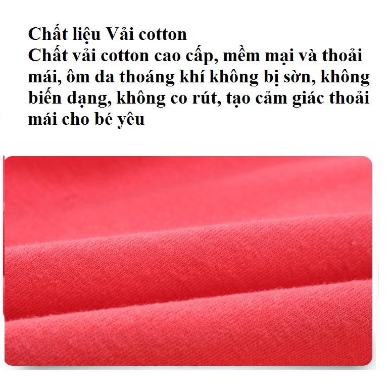 Bộ quần áo cho bé in hình ngộ nghĩnh dễ thương