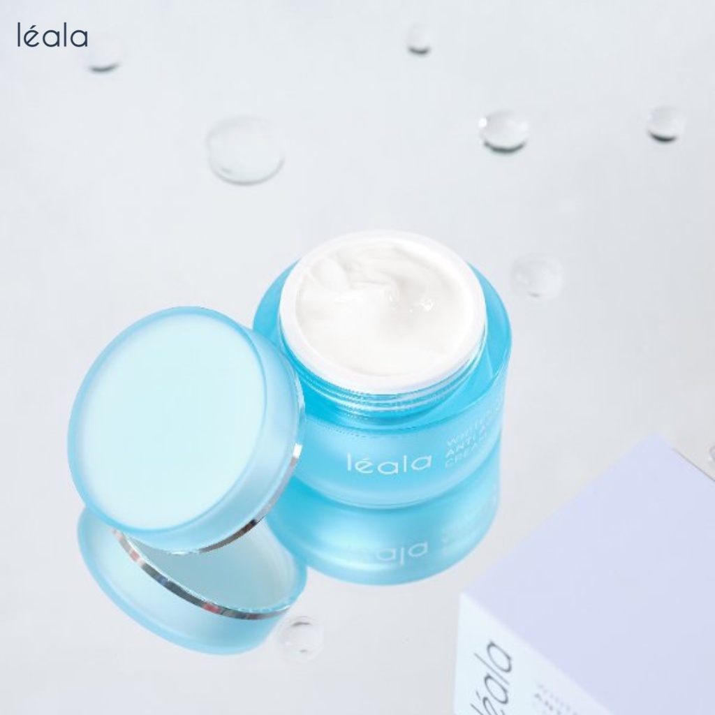 Kem dưỡng sáng da cấp cẩm Whitening Anti Aging Cream 45ml - Léala