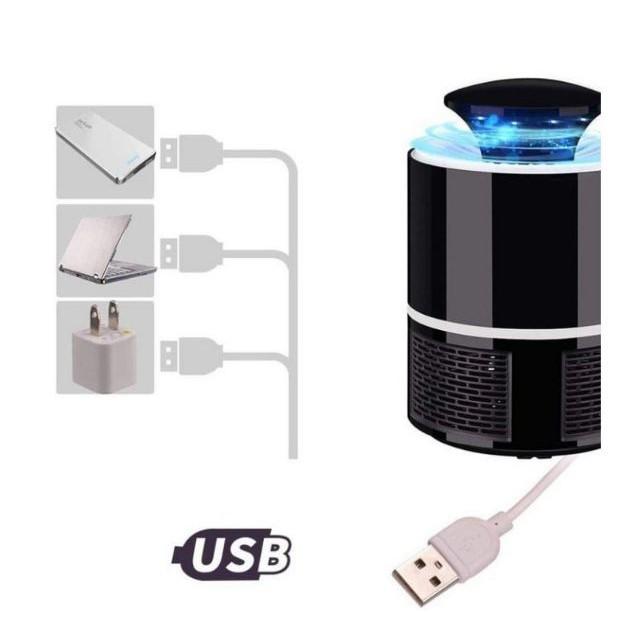 Đèn bắt muỗi usb hình trụ kiểu dáng hiện đại | Đèn bắt côn trùng