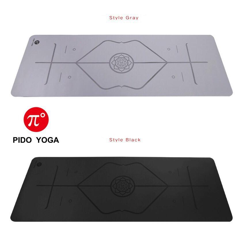 Thảm yoga pido định tuyến 5mm PU Cao Cấp