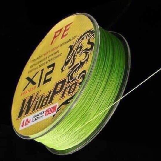 ĐỒ CÂU LINH NGỌC Dù PE Lure X12 Wild Pro 150M ĐỒ CÂU LINH NGỌC liên hệ: 0977239931