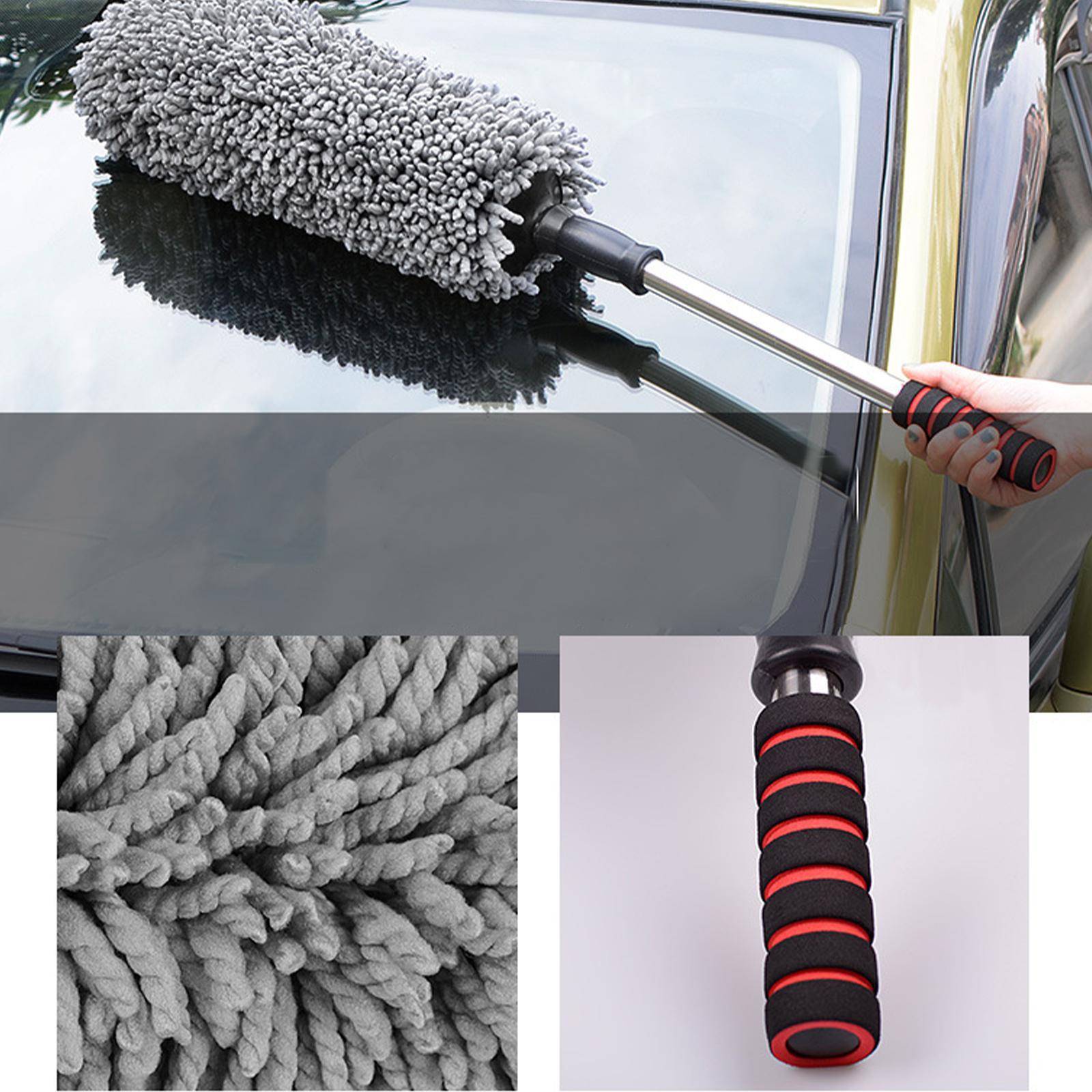 Microfiber Car Duster Interior Exterior Cleaning Tool for Truck RV