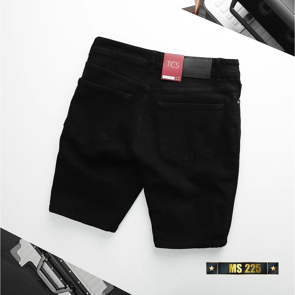 Quần short jean chất bò co giãn- quần lửng nam nhiều mẫu thời trang TINA ms 225