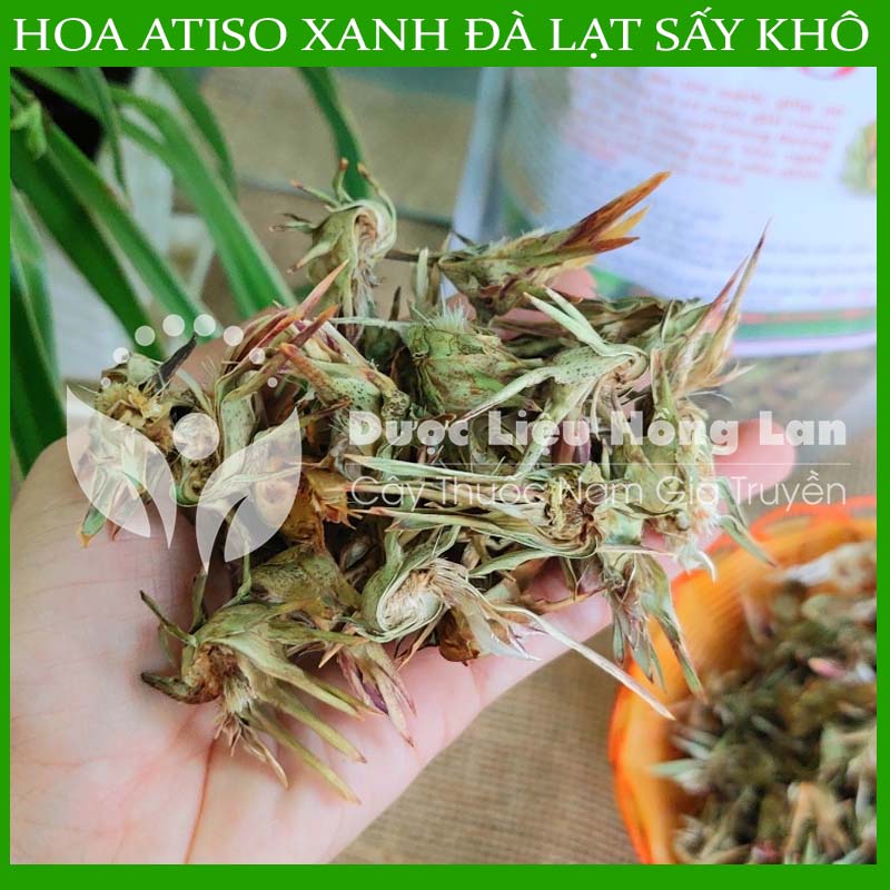 500g HOA ATISO xanh Đà Lạt sấy khô nguyên chất loại 1