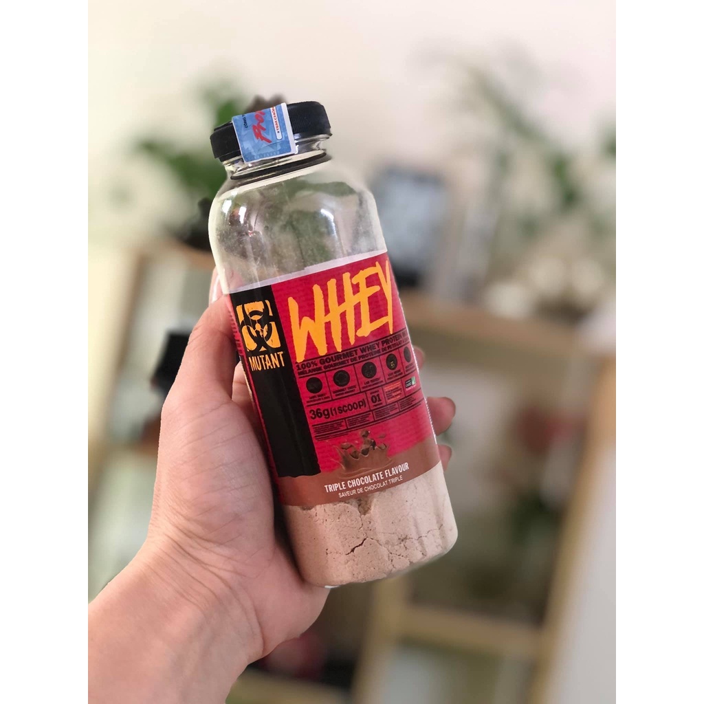 Combo 5 Chai Sample Dùng Thử Sữa Tăng Cơ Mutant Whey Protein