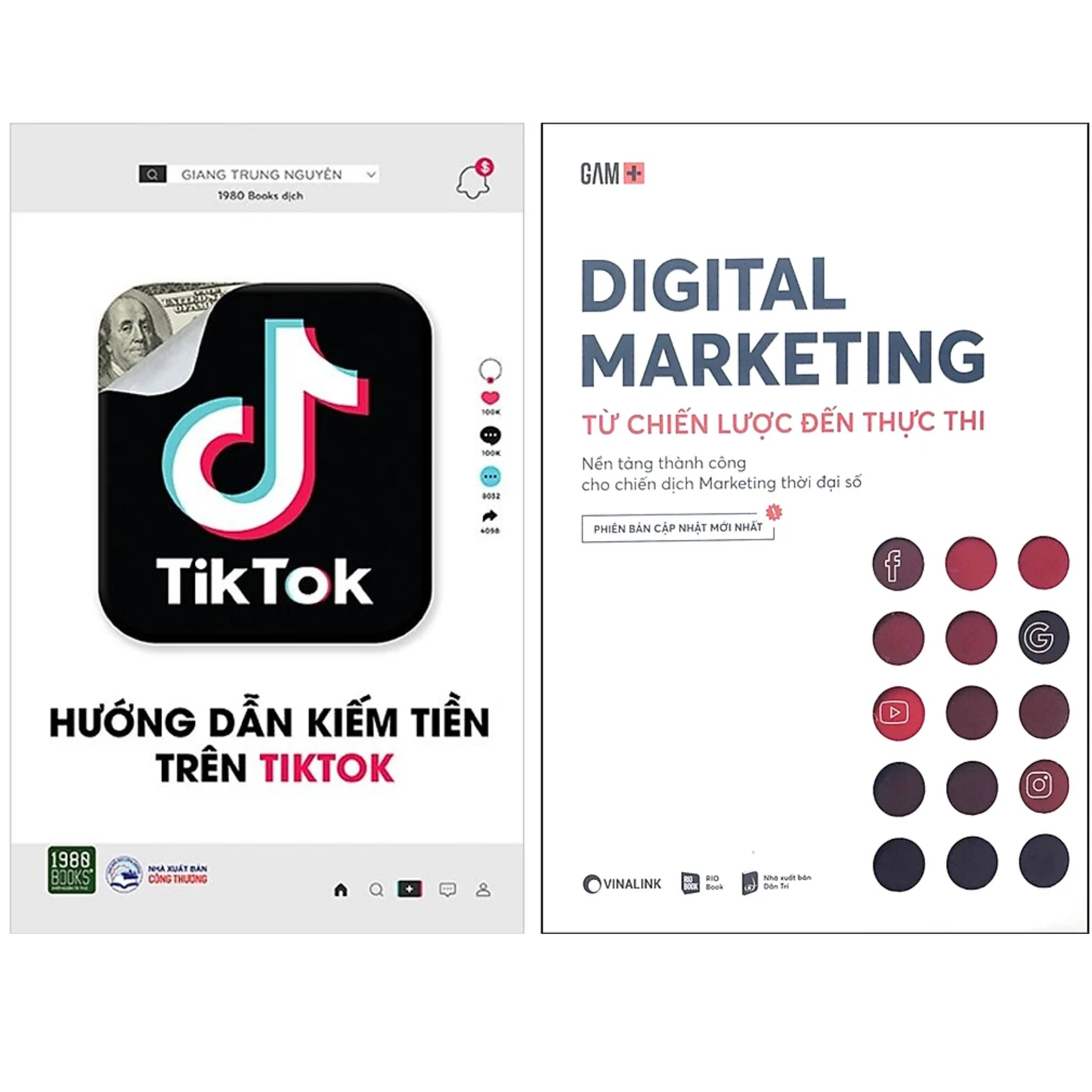 Combo 2Q: Hướng Dẫn Kiếm Tiền Trên TikTok + Digital Marketing - Từ Chiến Lược Đến Thực Thi