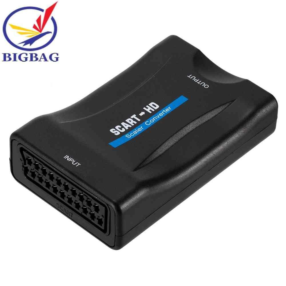 Bộ ChuyểN ĐổI Âm Thanh / Video SCART Sang HDMI 1080P