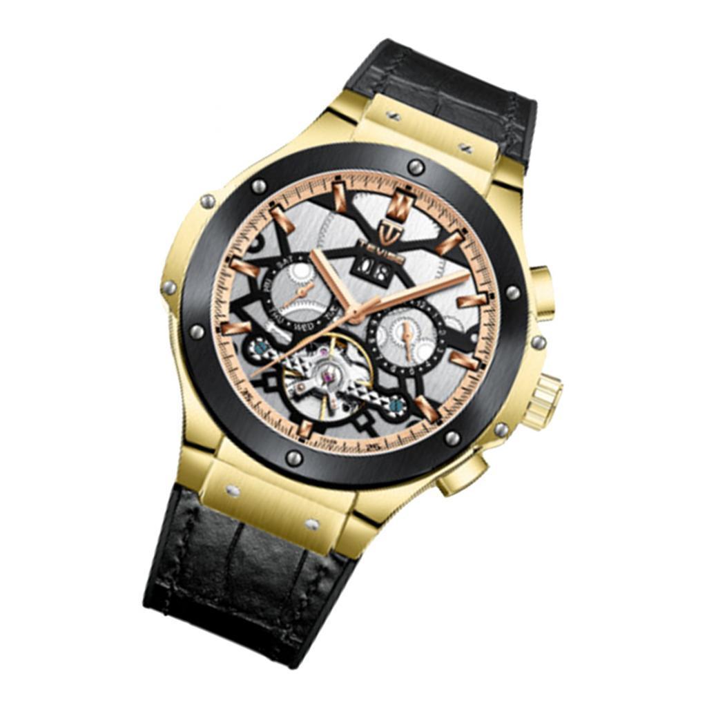 Mens Mechanical Automatic Wristwatch -waterproof